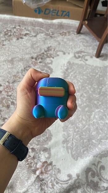 Apple AirPods 2.Nesil 3D Kılıf