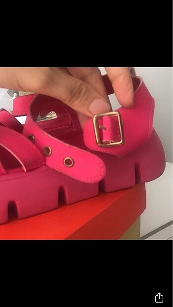 40 Beden pembe Renk Pembe sandalet