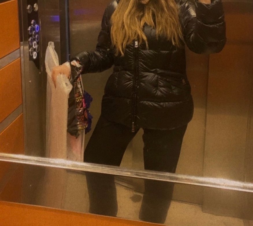 LUFİAN KAZ TÜYÜ | Kürk Detaylı Siyah Kadın Kışlık Mont - Görsel 3