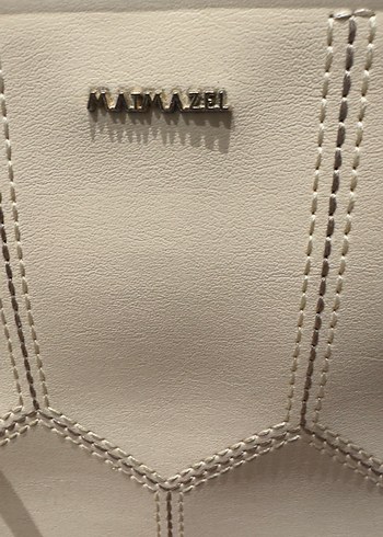 Matmazel Bej Deri Klasik Kadın Çanta