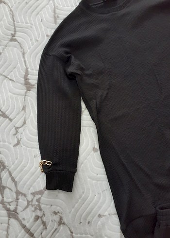 Kız Siyah Regular Fit Eşofman Altı - Görsel 5