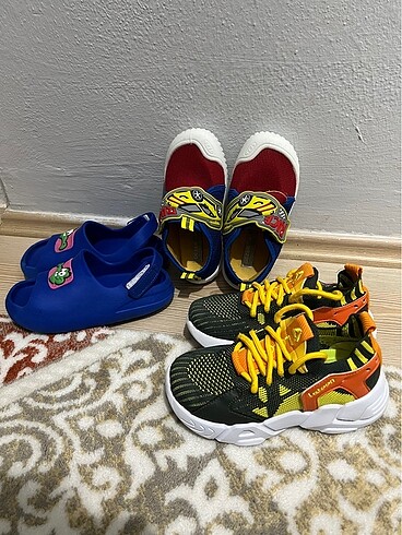30 Beden Spor ayakkabi terlik panduf
