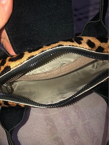  Beden Leoparlı longchamp çanta