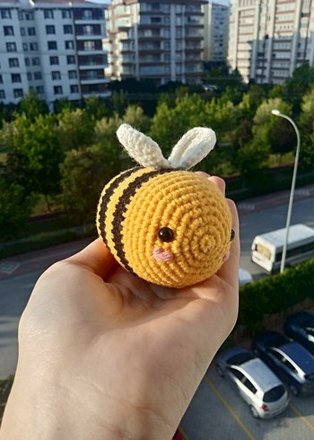 Amigurumi Arı (Sarı)