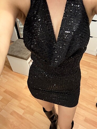 Pull Bear Parti Elbisesi