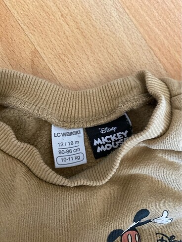 12-18 Ay Beden Çocuk Sweatshirt