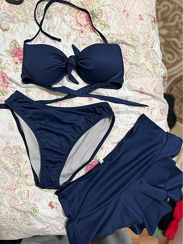 Lacivert bikini takımı