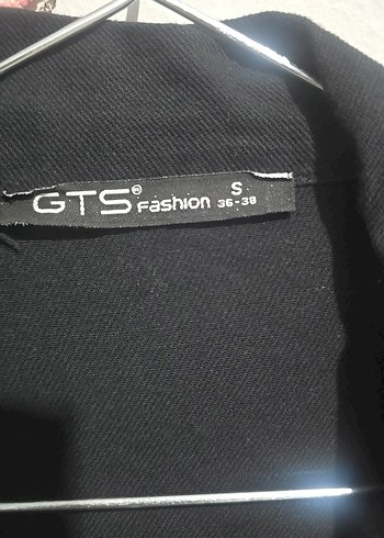 Düğmeli Siyah Denim Kadın Ceket - Görsel 3