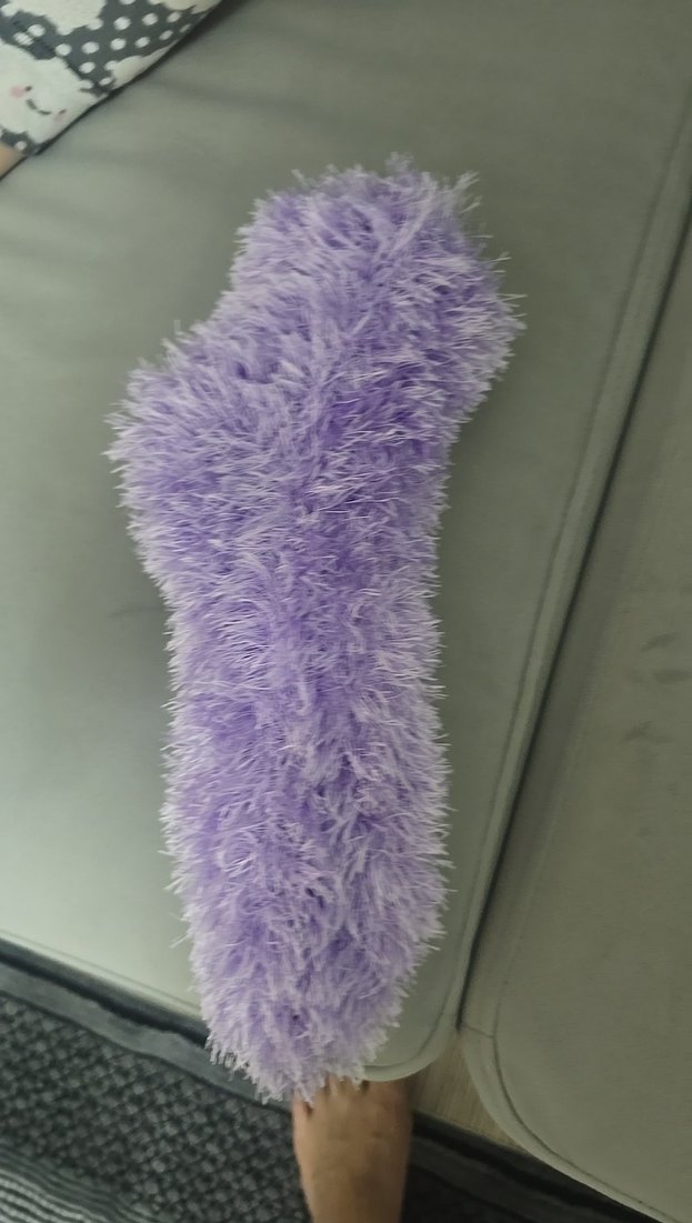 Kızlar için Pembe Kürklü Sıcak Terlik - Görsel 2