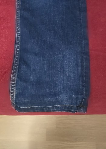 Kemer Tokalı Lacivert Başkent erkek  Kot Pantolon - Görsel 5