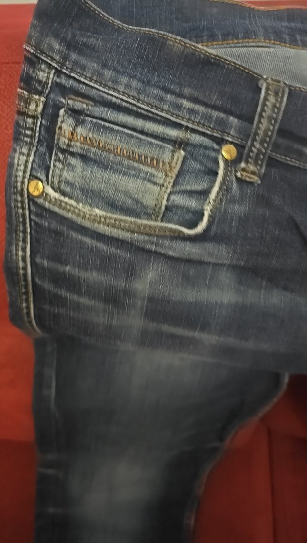 Kemer Tokalı Lacivert Başkent erkek  Kot Pantolon - Görsel 2