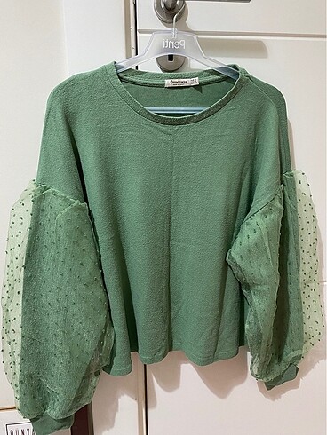 Stradivarius Yeşil Bluz/Kazak