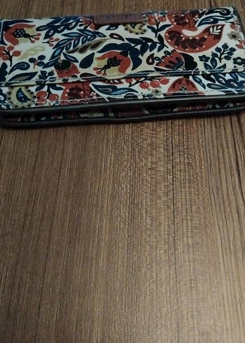 Çiçek Desenli Fermuarlı Bohem Kadın Cüzdanı - Görsel 7