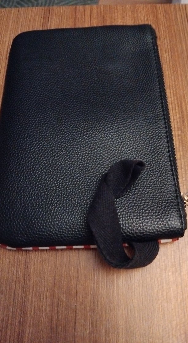 Renkli Pop Art Baskılı Fermuarlı Kadın Portföy - Görsel 3