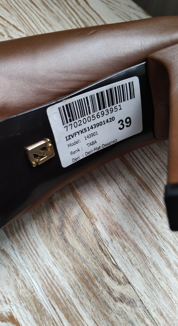 İnci Marka Kadın Bej Deri Topuklu Stiletto - Görsel 5