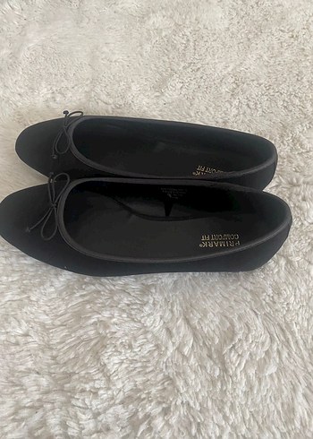 Siyah Tokalı Blok Topuk Kadın Babet - Görsel 3