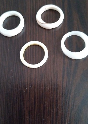 Kadın kemik yüzükler 8 adet - Görsel 4