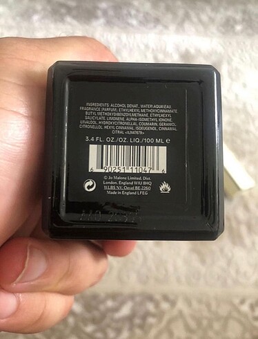 Beden Renk Jo Malone Irıs White Musk 100 ml Parfüm