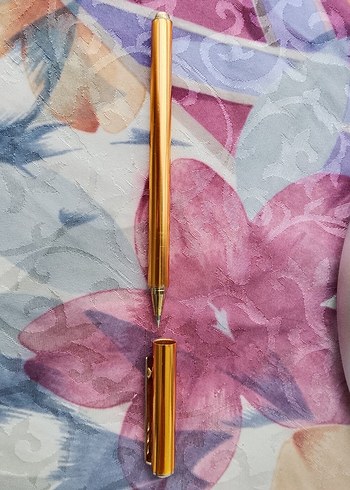 Parlak Altın Renkli Kalem - Görsel 4