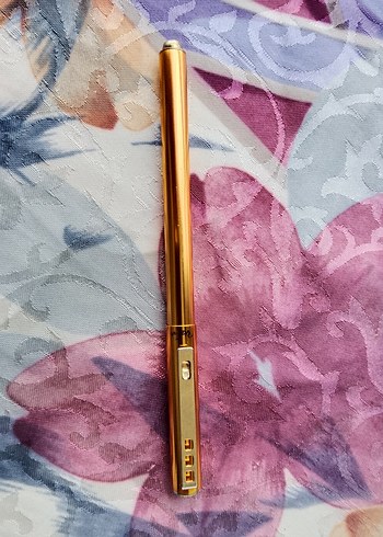 Parlak Altın Renkli Kalem - Görsel 2