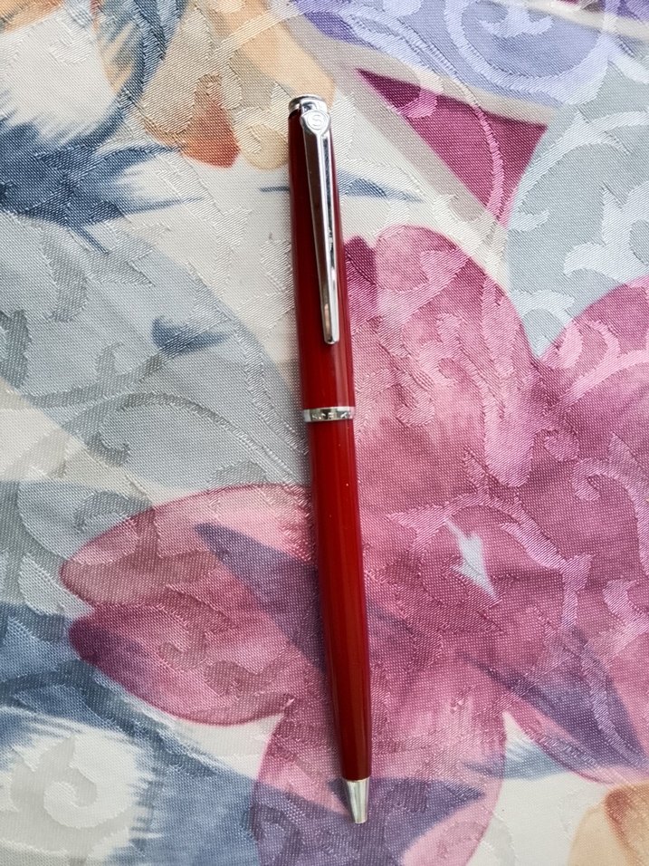 Kırmızı Metal Tükenmez Kalem - Görsel 2