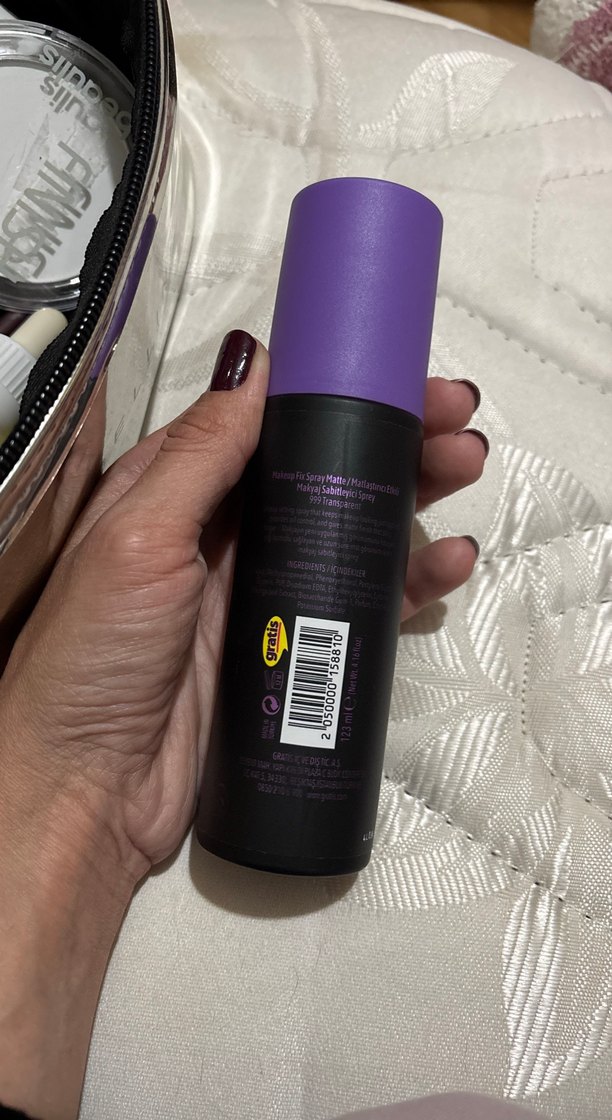 LYKD Makyaj Sabitleyici Sprey Mor - Görsel 2