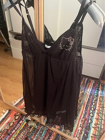 Oysho Hello Kitty Orjinal Babydoll
