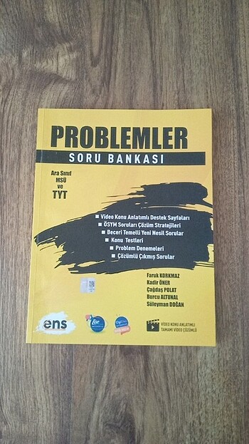 Ens yayınları problemler soru bankası 