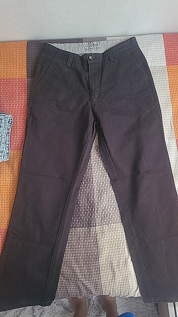 Colins regular fit kahverengi pantolon