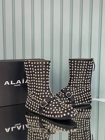 New ???? Alaia Boot Hakiki Deri İthal Aksesuar 38,39,40,41 Num