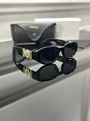 VERSACE ?? Unisex Model Ekartman 53-16-140 Sunglasses+Box+Case