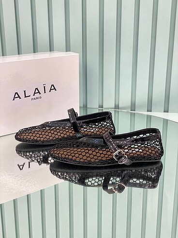 38 Beden New???? ALAİA Mesh Sandal???? Hakiki Deri
