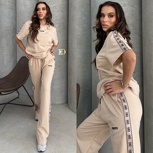 l Beden camel Renk Guess alt üst takım