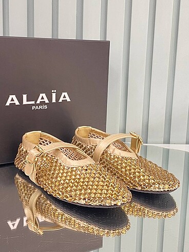 Alaia Stons Ballerinas Haiki Deri