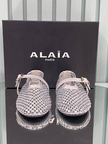 Alaia Alaia Stons Ballerinas Haiki Deri İthal Aksesuar