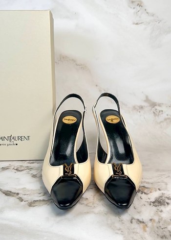 Kadın Çok Renkli Deri Stiletto Topuklu Ayakkabı - Görsel 2