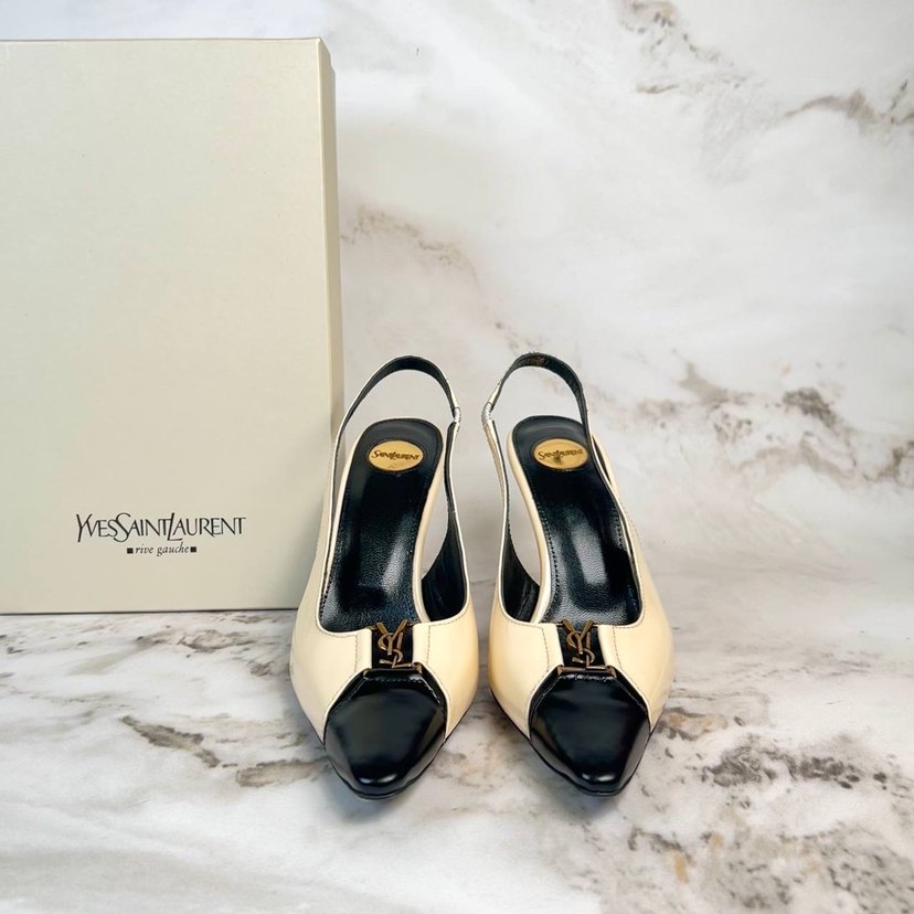 Kadın Çok Renkli Deri Stiletto Topuklu Ayakkabı - Görsel 2