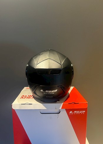 LS2 Scope Siyah  Motosiklet Kaskı - Görsel 3