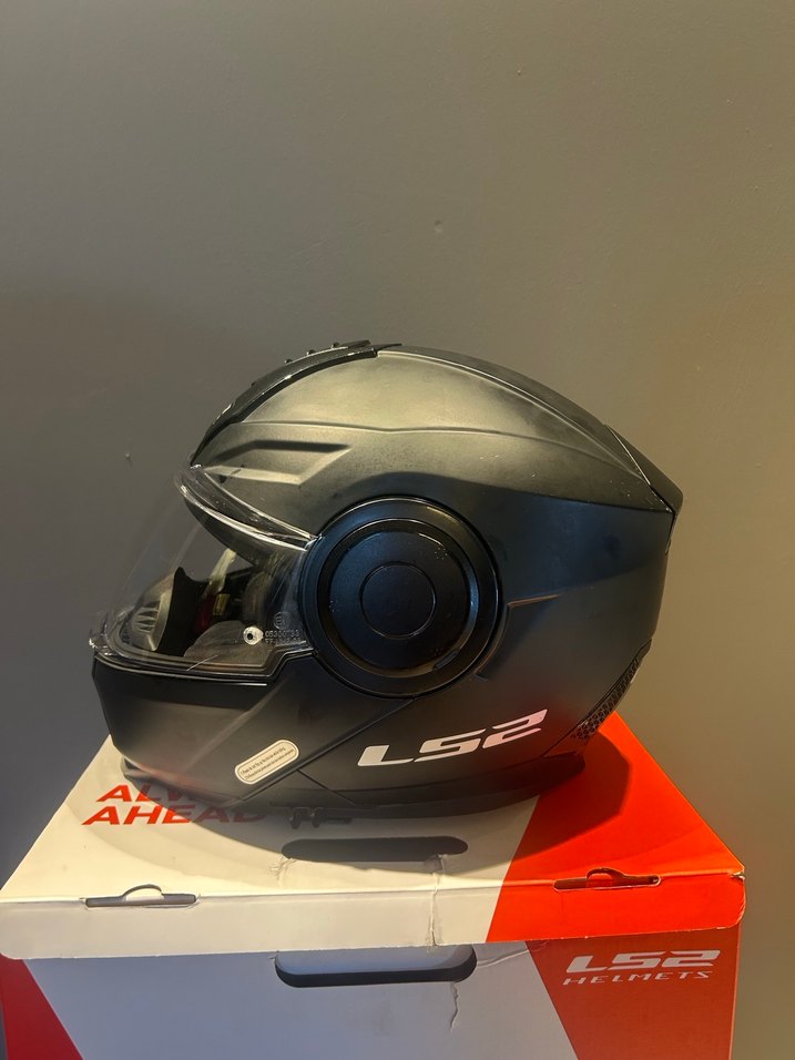 LS2 Scope Siyah  Motosiklet Kaskı - Görsel 2