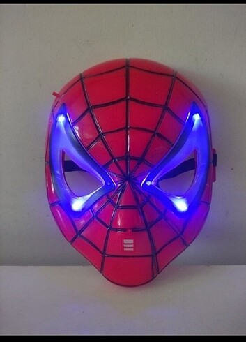 IŞIKLI ÖRÜMCEK ADAM SPİDERMAN MASKESİ