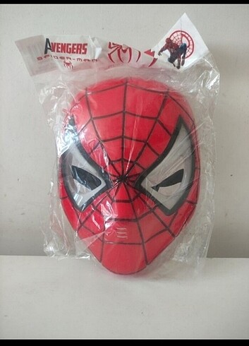 Beden IŞIKLI ÖRÜMCEK ADAM SPİDERMAN MASKESİ