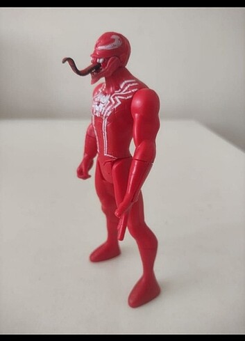 Beden 17 cm ışıklı KIRMIZI VENOM KARAKTERİ