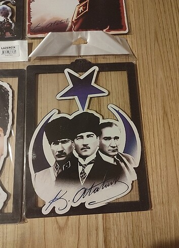  Beden Mustafa Kemal Atatürk Özel 6 adet Çerçeve