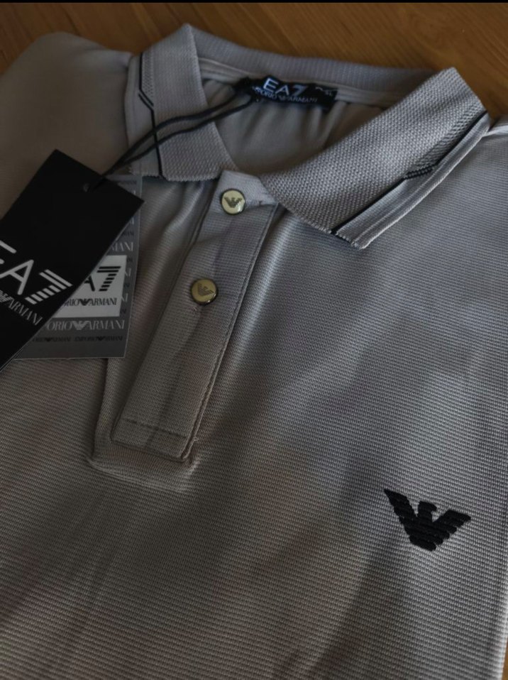 Emporio Armani Polo Yaka Erkek T-shirti - Görsel 4