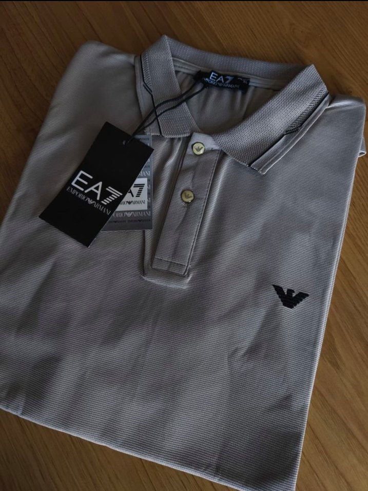 Emporio Armani Polo Yaka Erkek T-shirti - Görsel 3