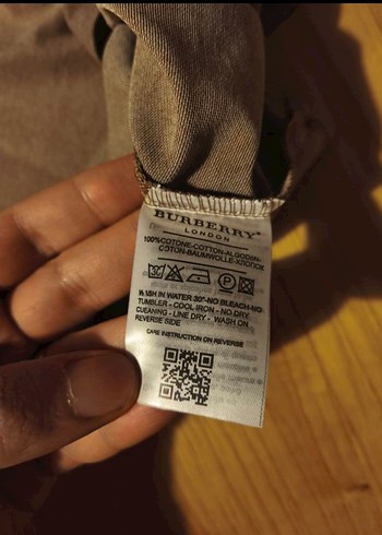 Burberry Kahverengi Erkek Polo Yaka T-shirt - Görsel 6