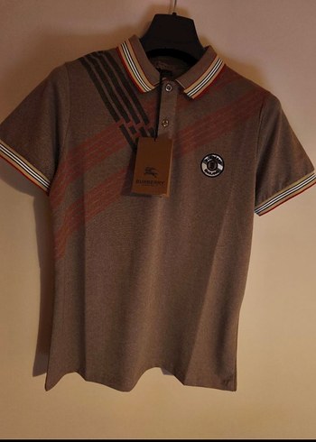 Burberry Kahverengi Erkek Polo Yaka T-shirt - Görsel 2