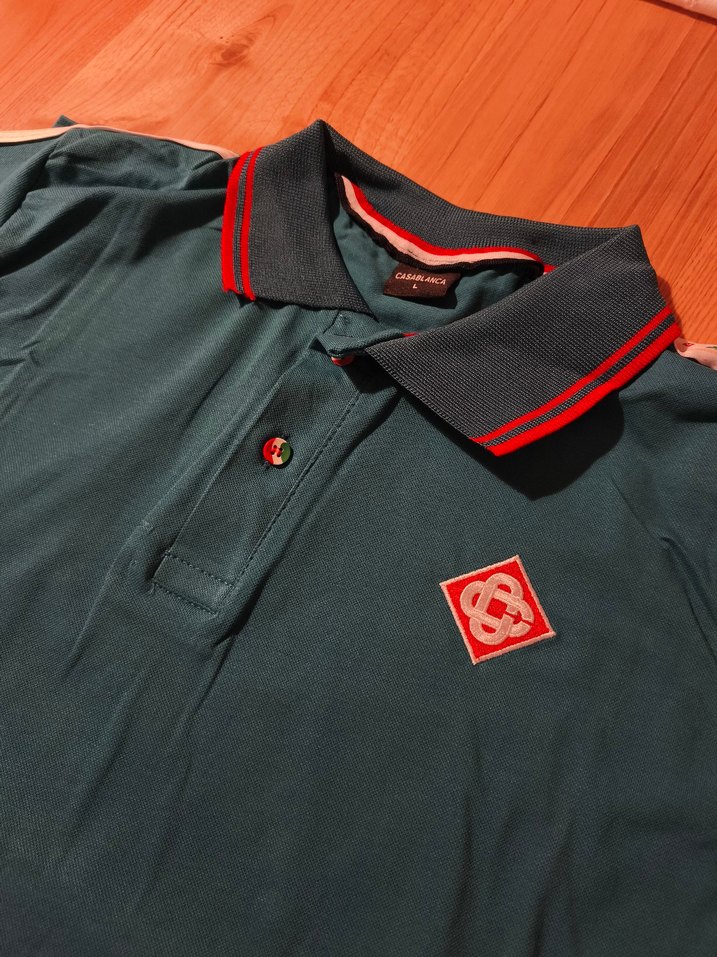 Casablanca Polo Yaka Erkek T-shirti - Görsel 3