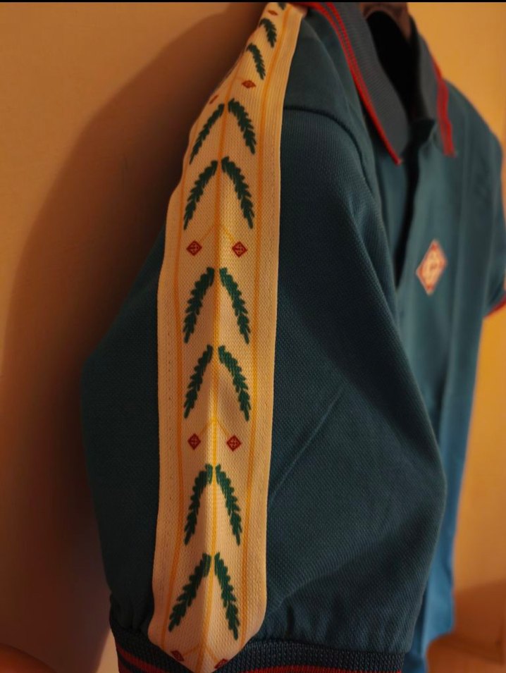 Casablanca Polo Yaka Erkek T-shirti - Görsel 4