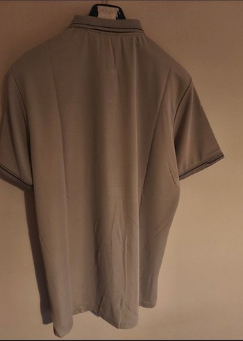 Empirio Armani Bej rengi Polo Yaka Erkek t-shirt - Görsel 6